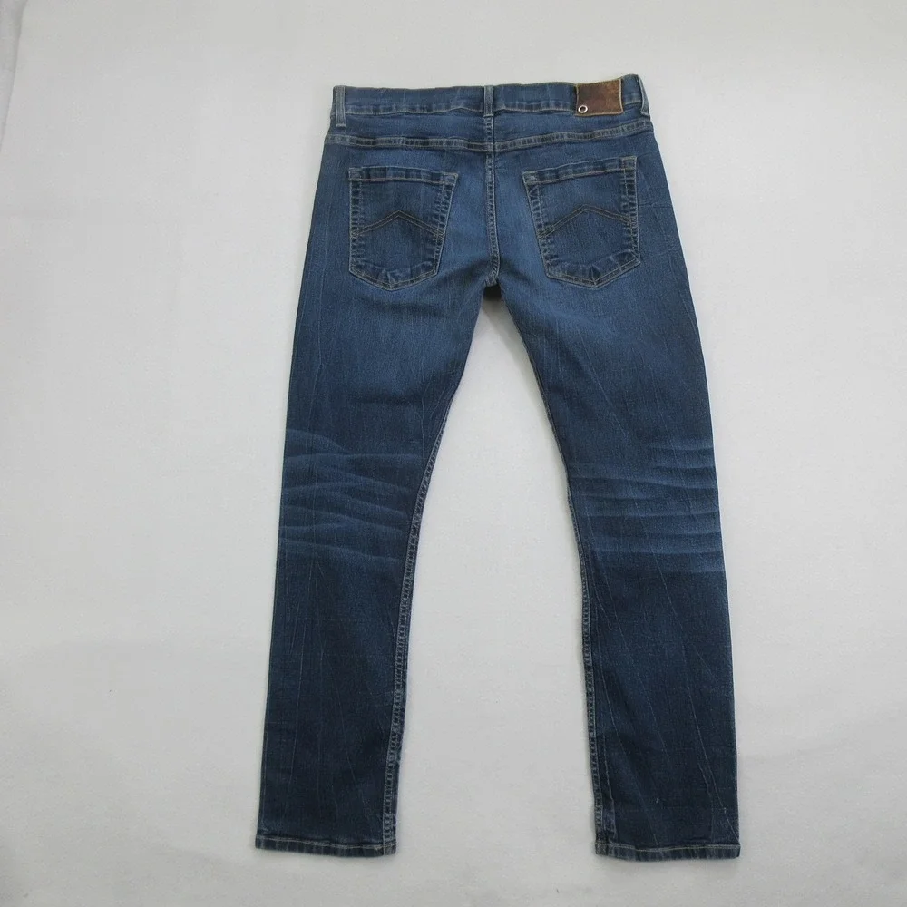 Armani Exchange Men's Jeans Size 32 Short Blue Denim Straight Leg Made in USA